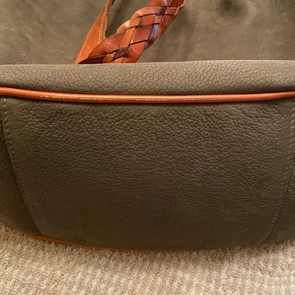 GHURKA Vintage Suede Shoulder Bag - Picture 4 of 10